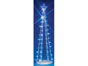 Lemax Lighted Silhouette Tree (Blue) Large